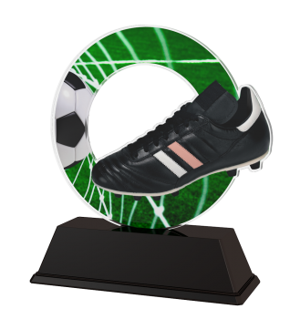 Acrylpokal Fußball